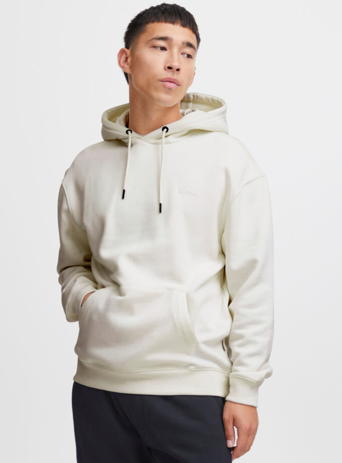 HOODIE  SWEATSHIRT - WHITE