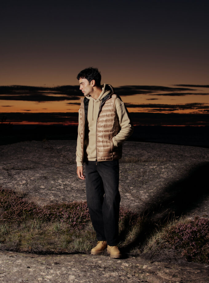 HOODIE SWEATSHIRT - BEIGE