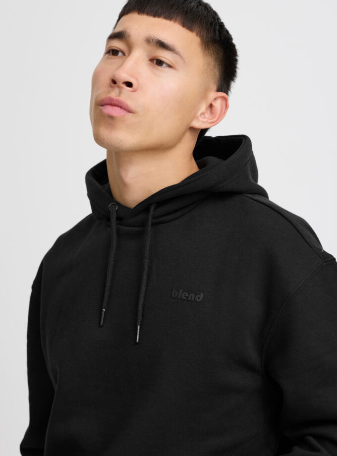 HOODIE SWEATSHIRT - BLACK