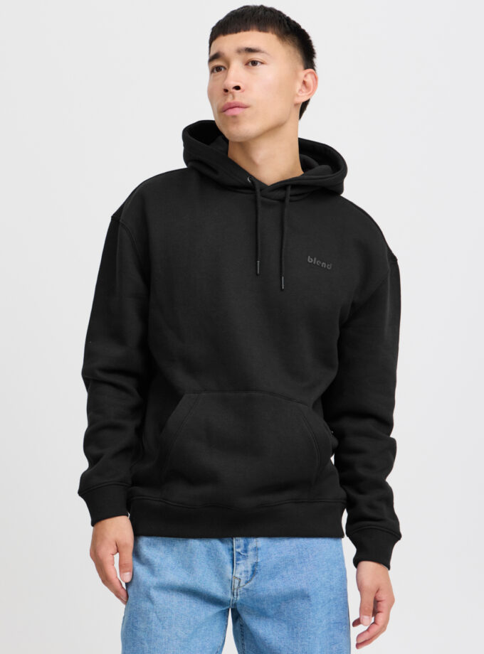 HOODIE SWEATSHIRT - BLACK