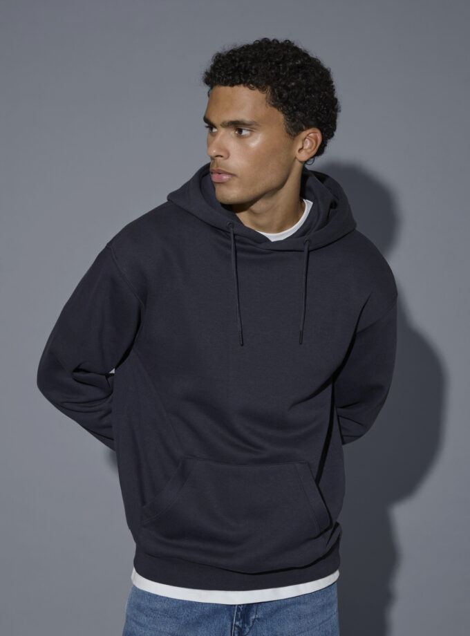 HOODIE  SWEATSHIRT  - DARK BLUE