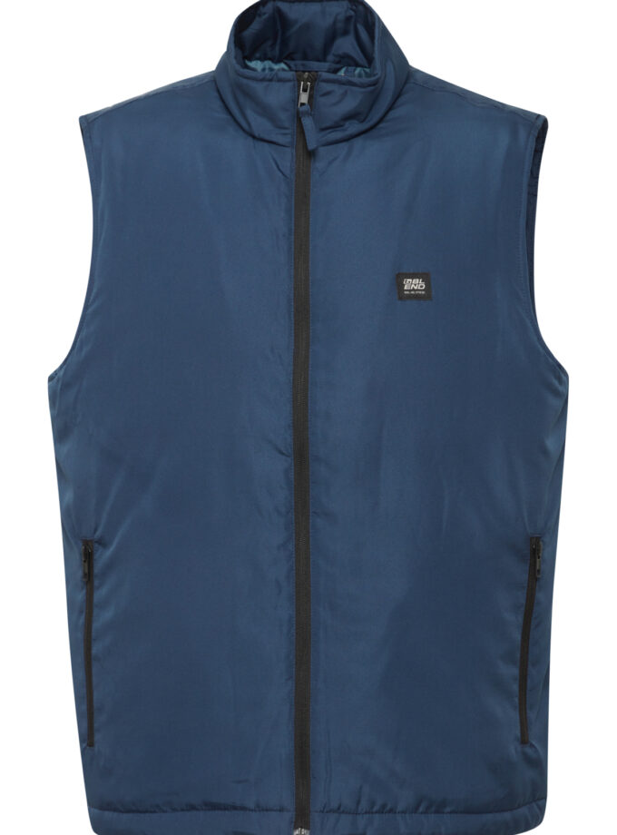 PUFFER  VEST  - DARK BLUE