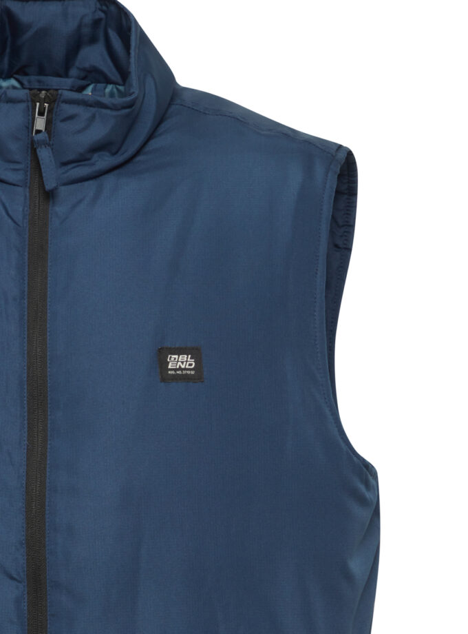 PUFFER VEST - DARK BLUE