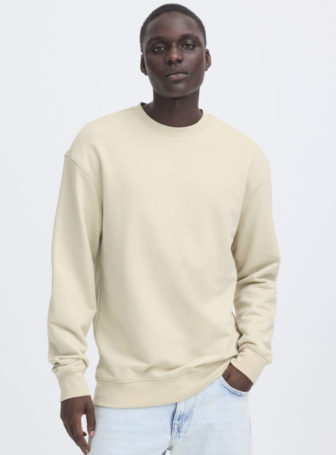 HOODIE  SWEATSHIRT - ECRU