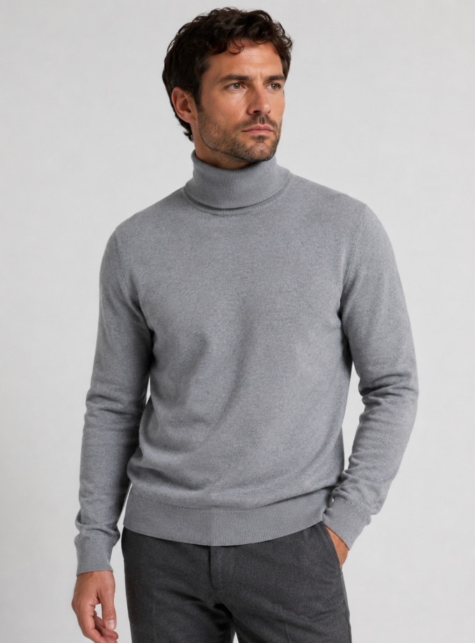 TURTLENECK - GREY