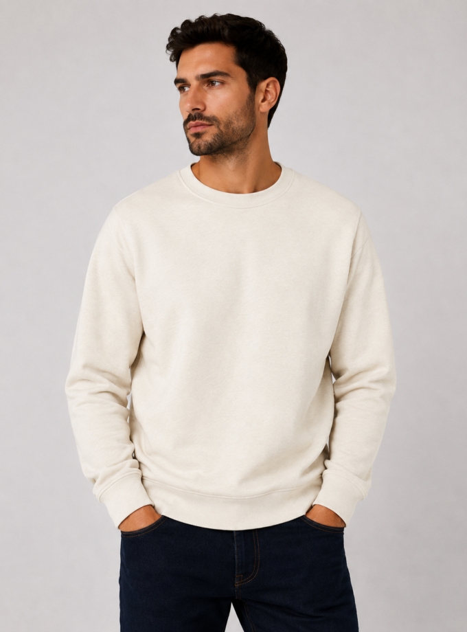 HOODIE  - ECRU