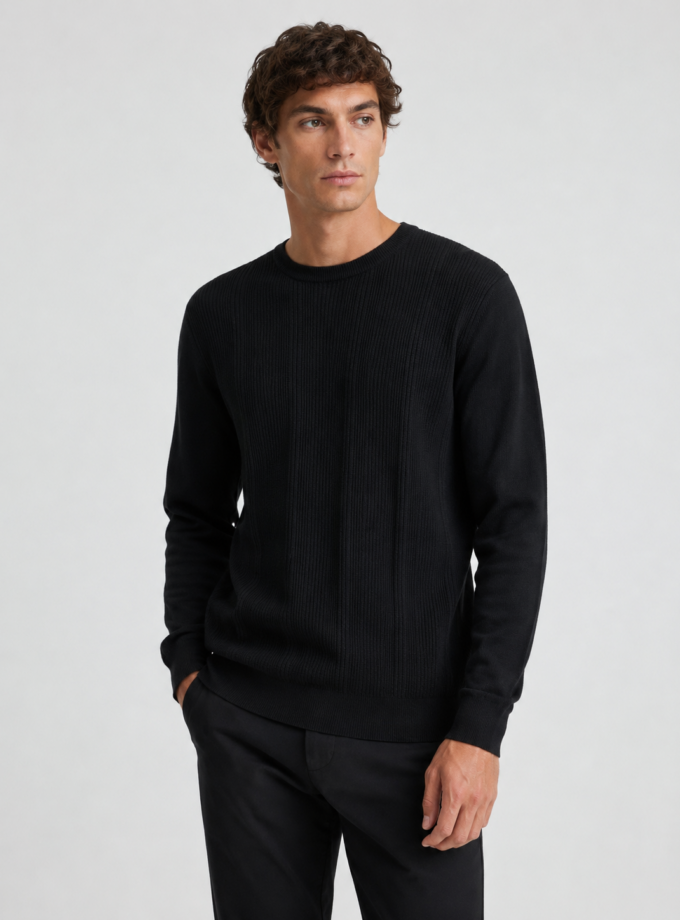 KNITWEAR - BLACK