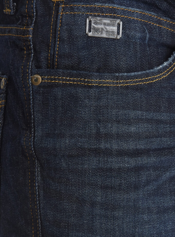 DENIM REGULAR FIT - DARK BLUE