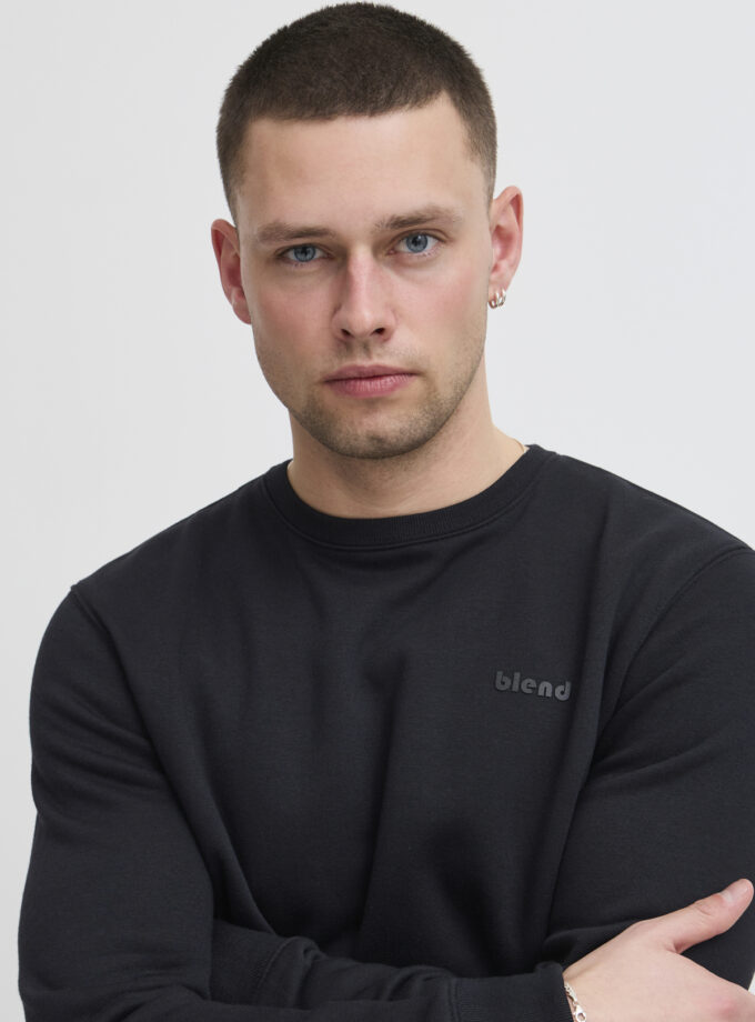 CREWNECK SWEATSHIRT - DARK BLUE