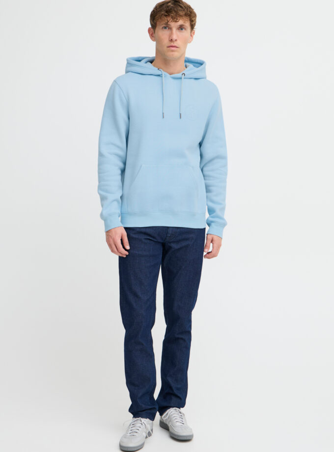 HOODIE SWEATSHIRT - BABY BLUE