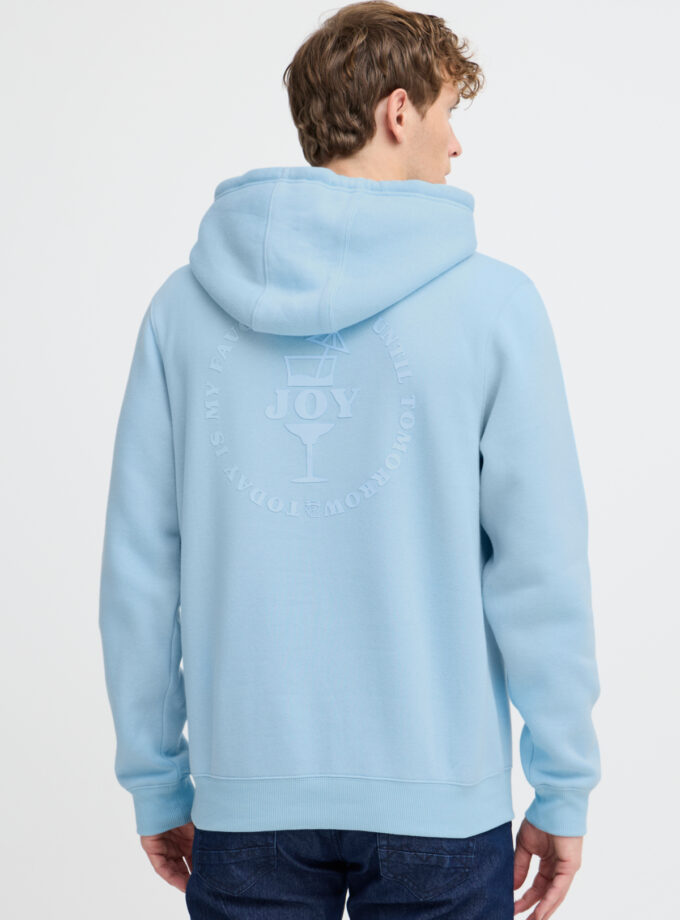 HOODIE SWEATSHIRT - BABY BLUE
