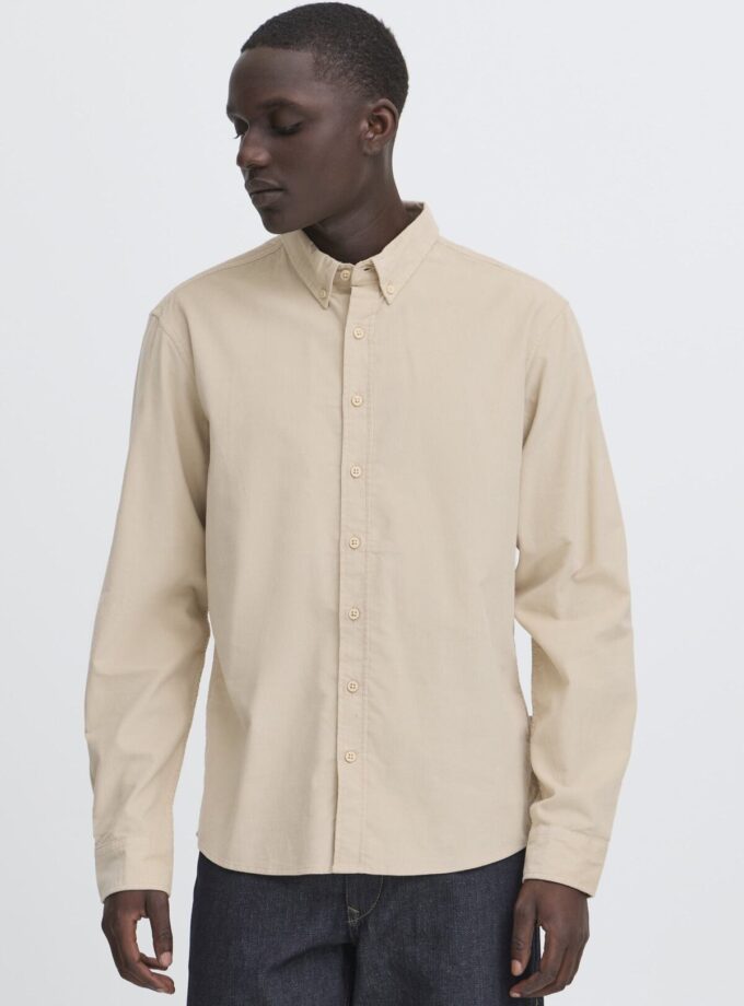 CORDUROY SHIRT  - ECRU