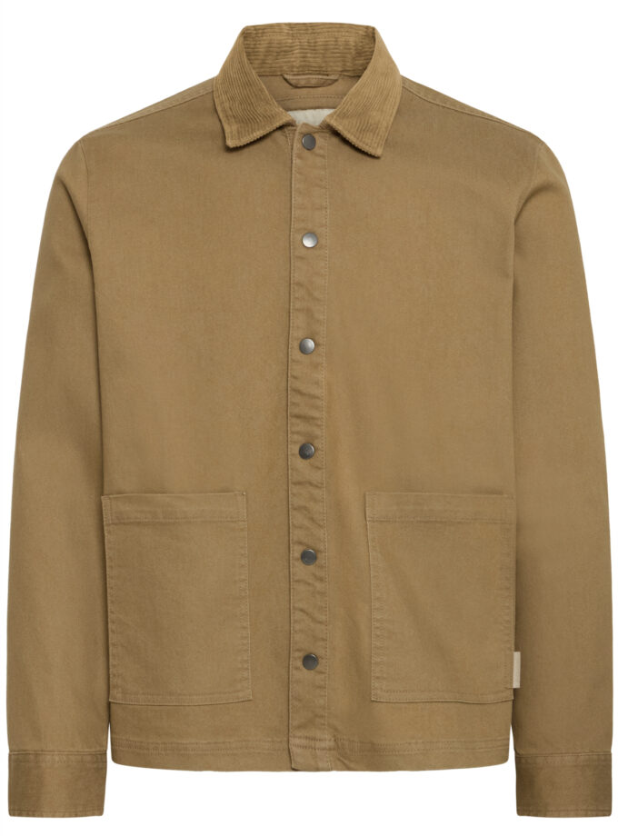 JACKET OVERSHIRT - BROWN