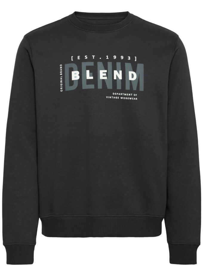 CREWNECK SWEATSHIRT - OFF BLACK