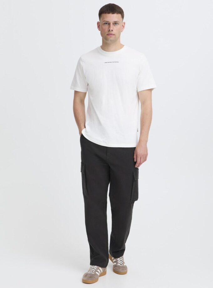 CARGO PANTS RELAXED FIT - OFF BLACK