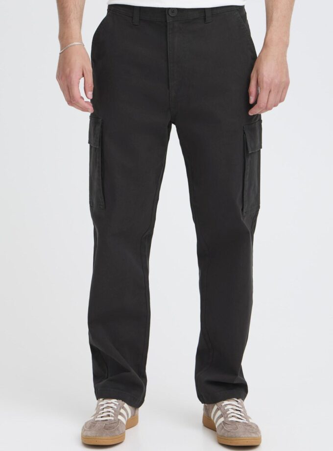 CARGO PANTS RELAXED FIT - OFF BLACK