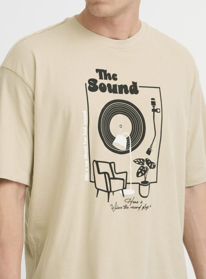 T - SHIRT - BEIGE