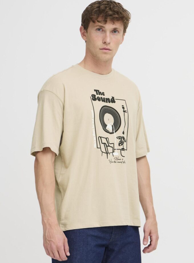 T - SHIRT - BEIGE