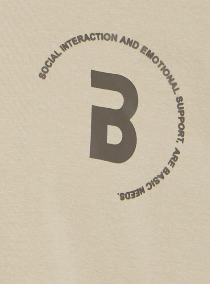 T - SHIRT - BEIGE