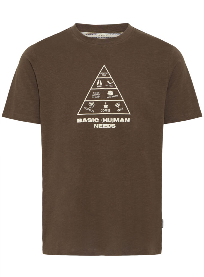 T - SHIRT - BROWN