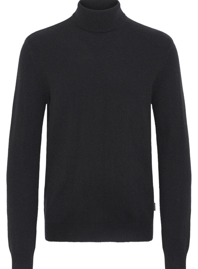TURTLENECK SWEATER - BLACK