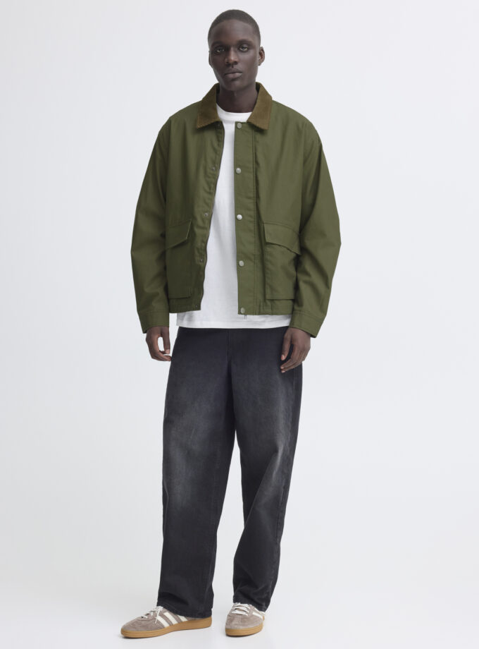 JACKET OVER - KHAKI