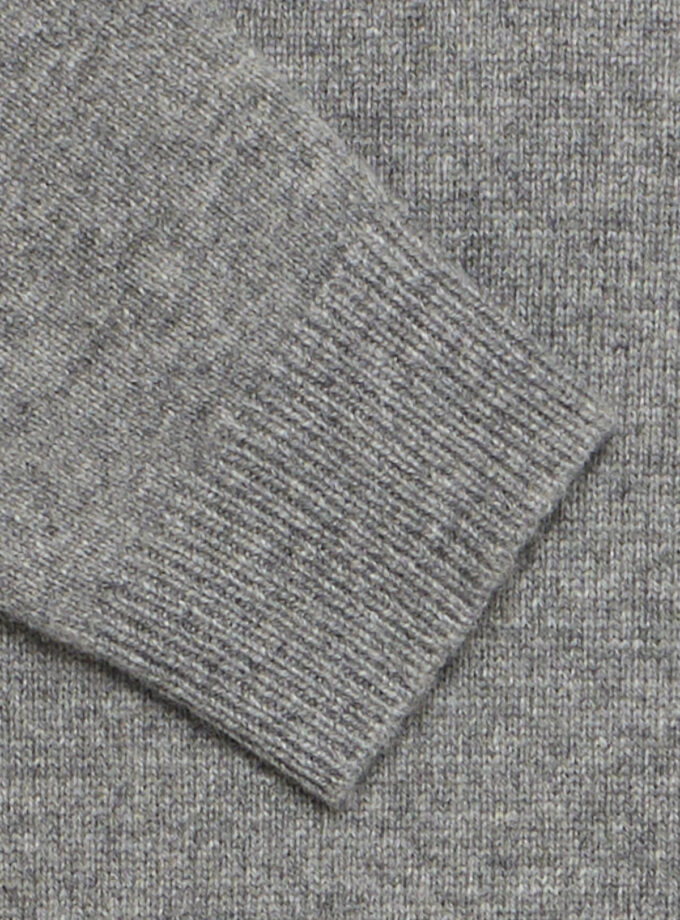 KNIT SWEATER - CHARCOAL