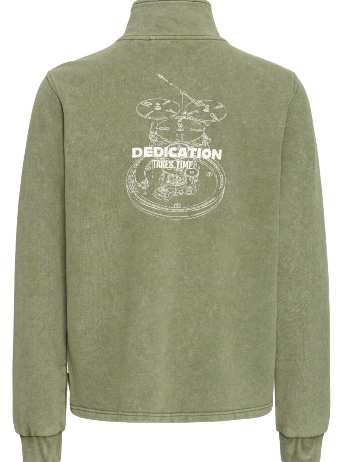 HALP - ZIP SWEATSHIRT - KHAKI