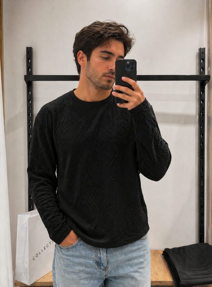 BLOUSE  - BLACK