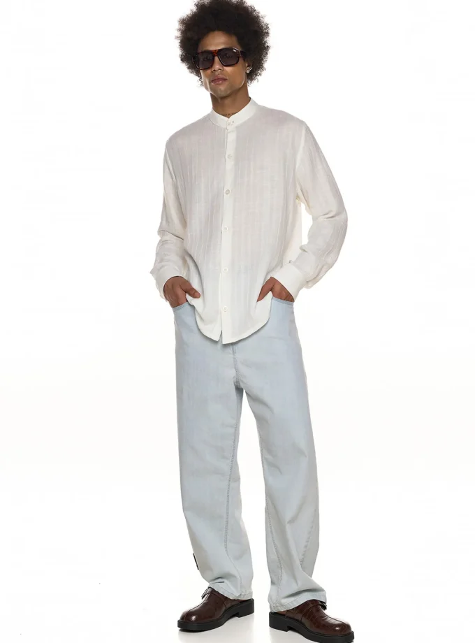 WIDE LEG DENIM - LIGHT WASH