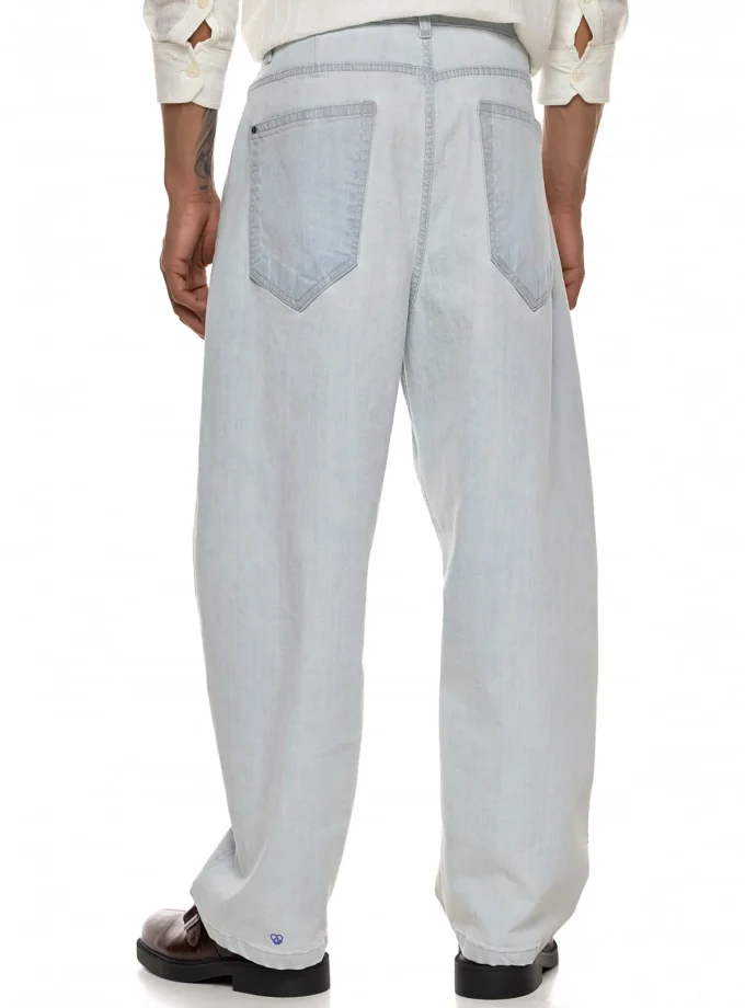 WIDE LEG DENIM - LIGHT WASH