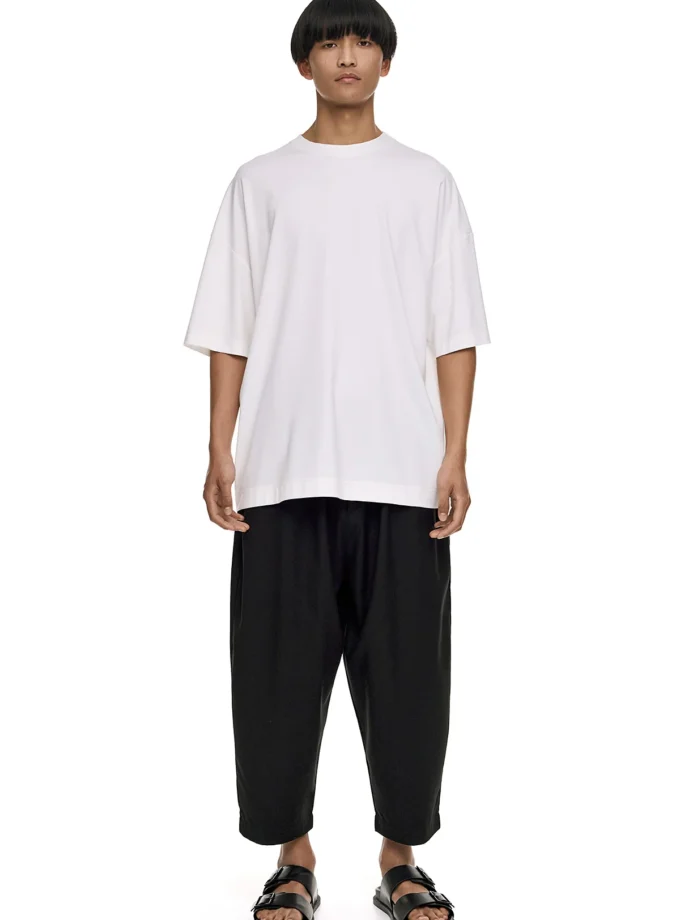JAPANESE LOOSE FIT PANTS - BLACK