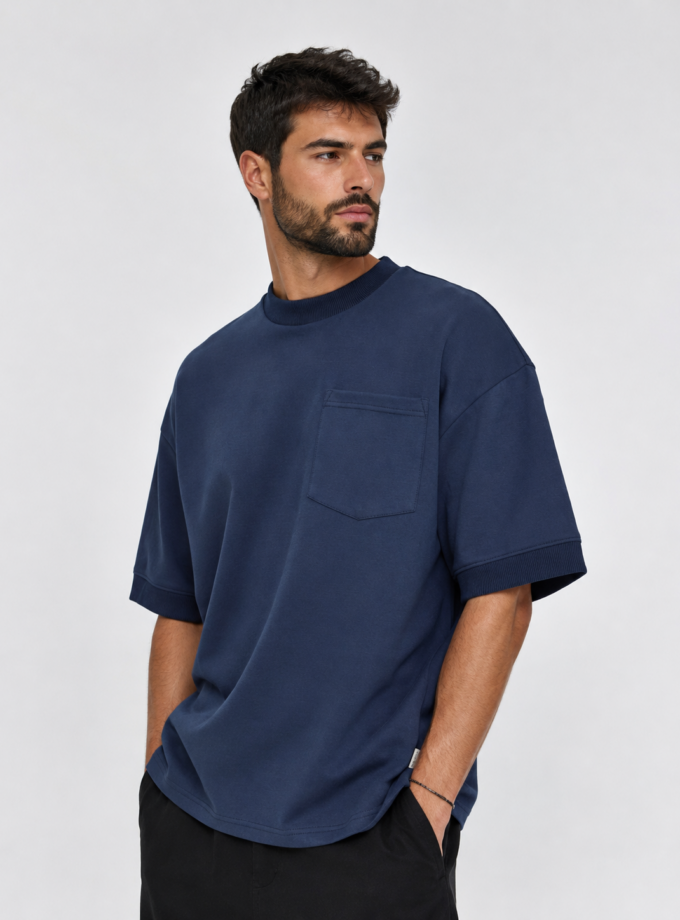T - SHIRT - DARK BLUE