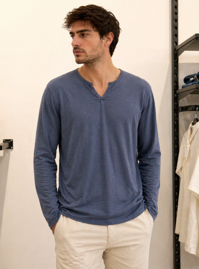 LONG SLEEVE  - DARK BLUE