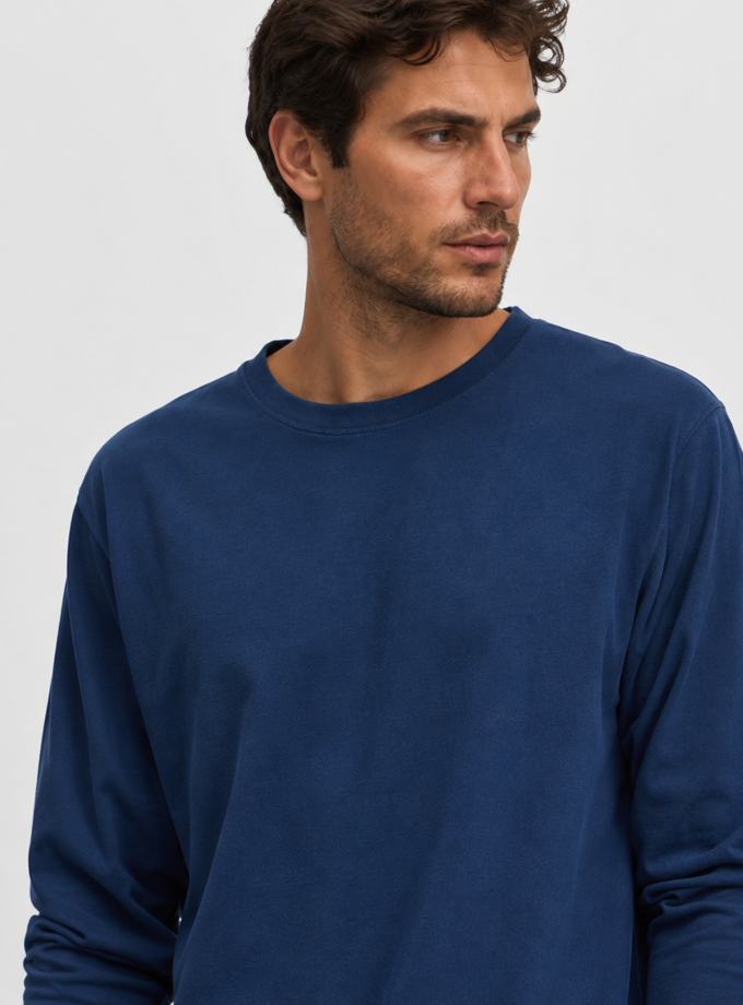 LONG SLEEVE   - DARK BLUE