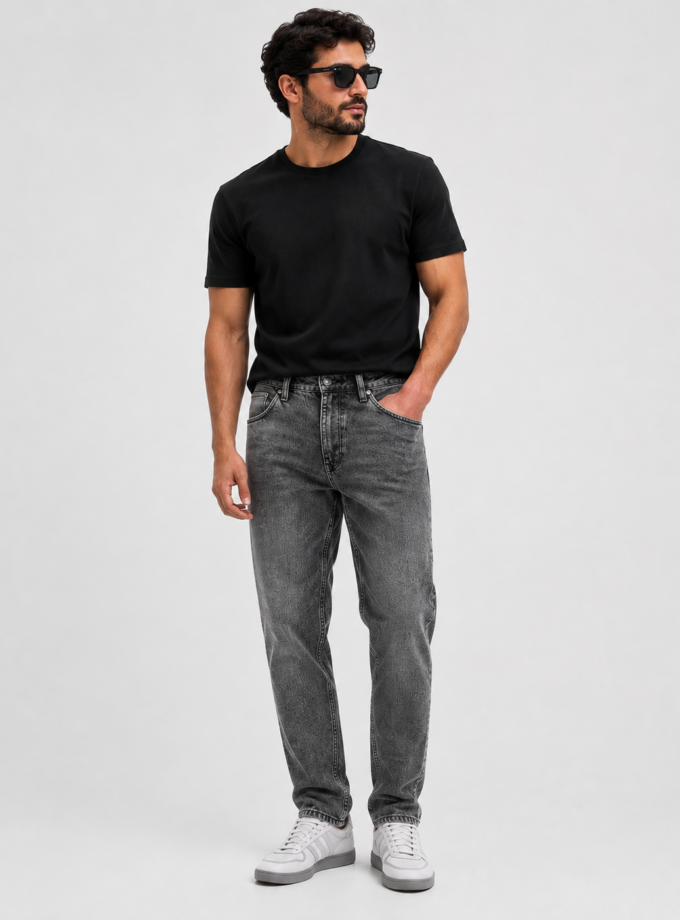 DENIM THUNDER RELAXED FIT - GREY