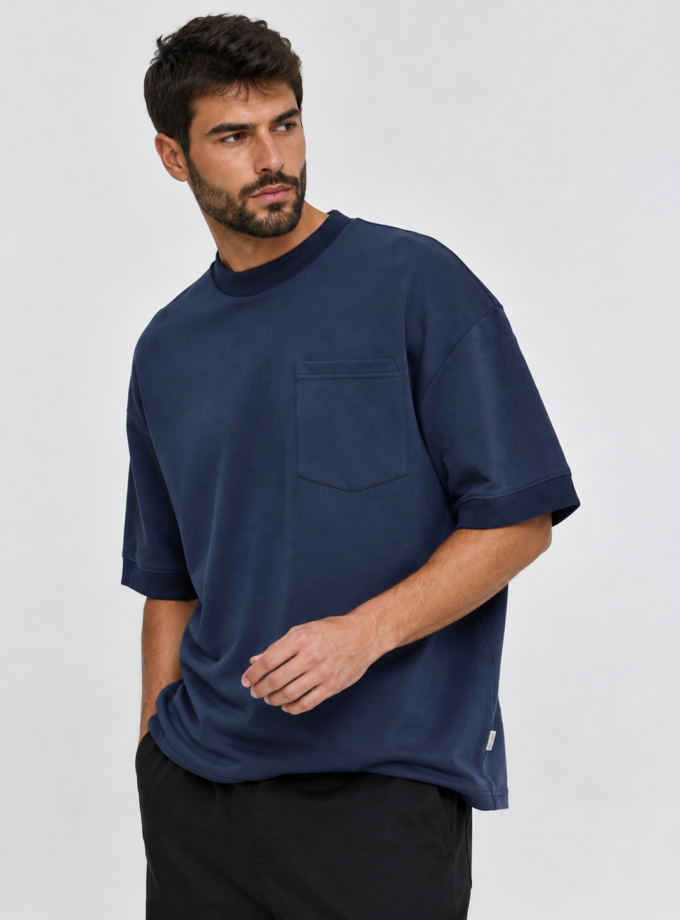 T - SHIRT - DARK BLUE