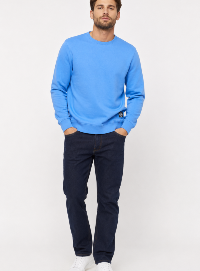 CREWNECK SWEATSHIRT  - BLUE