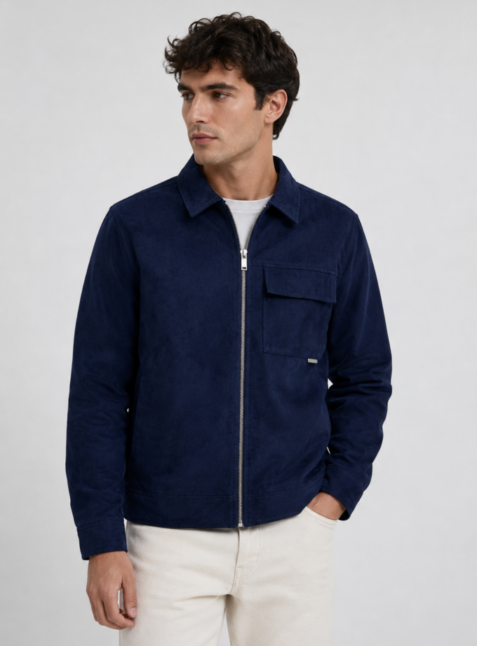 SPRING JACKET - DARK BLUE
