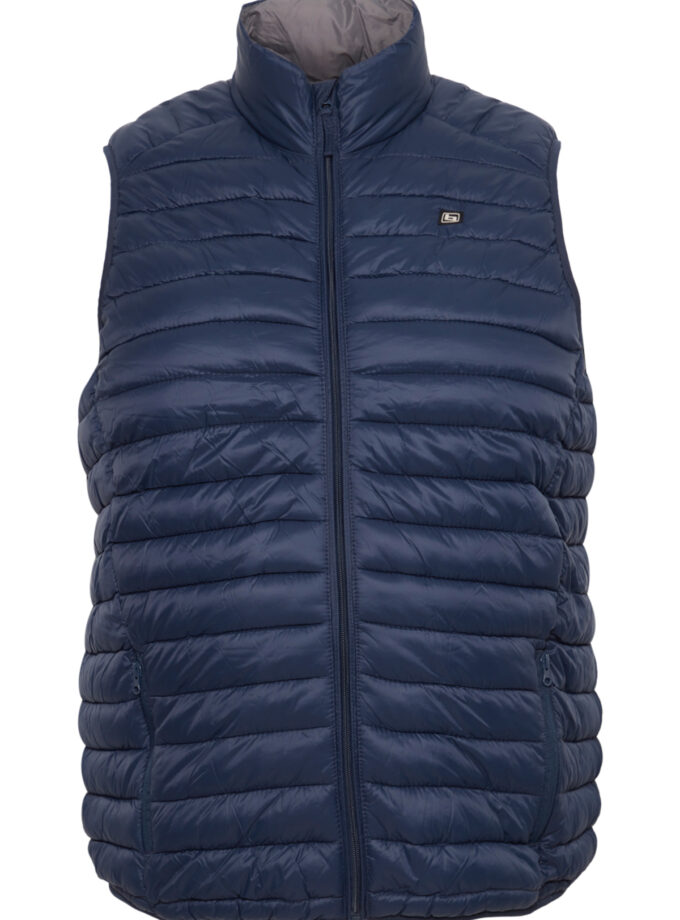 PUFFER VEST - BLUE