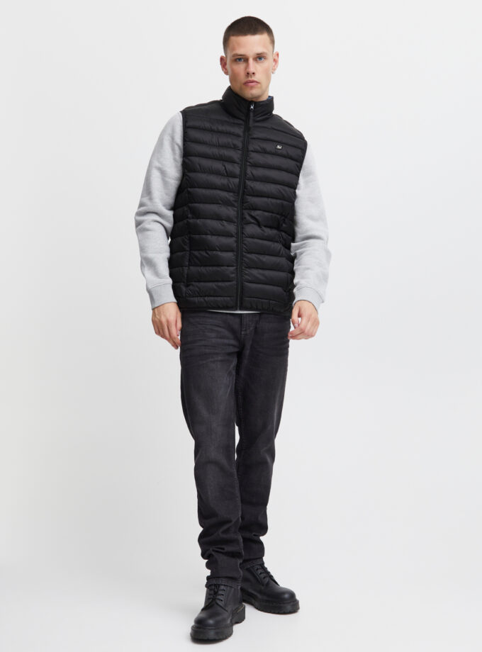 PUFFER VEST - BLACK