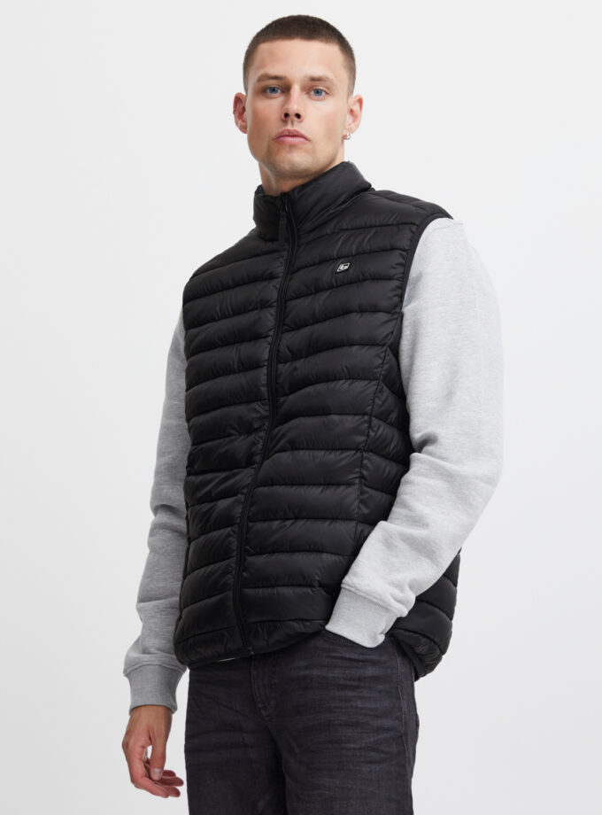 PUFFER VEST - BLACK