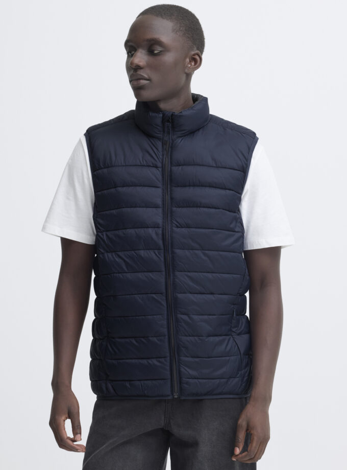 PUFFER VEST - BLUE