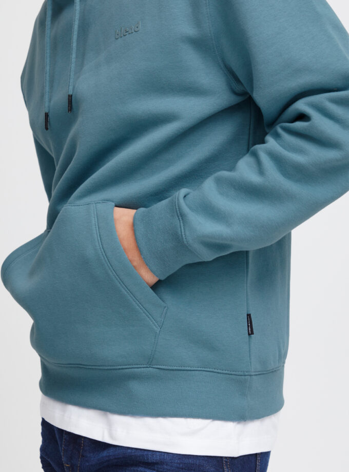 HOODIE SWEATSHIRT - INDIGO