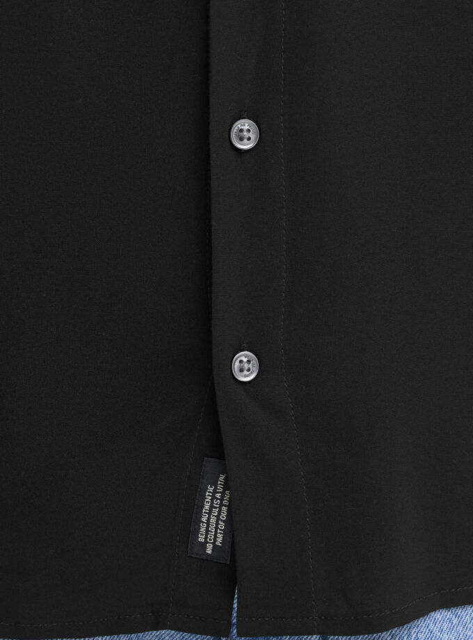 SHORT SLEEVE SHIRT - BLACK