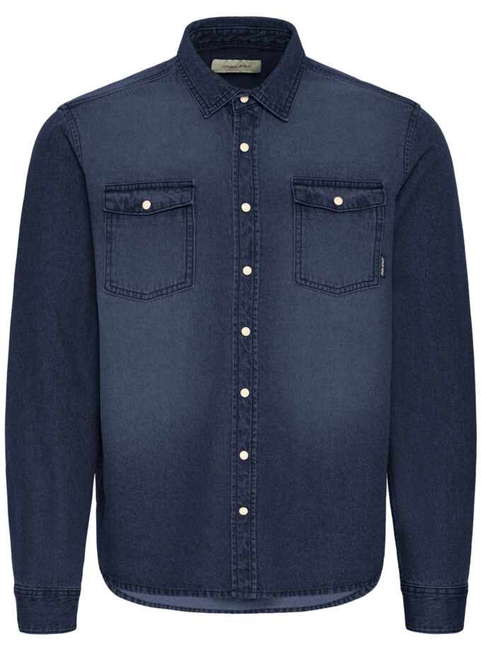 DENIM SHIRT - DARK BLUE