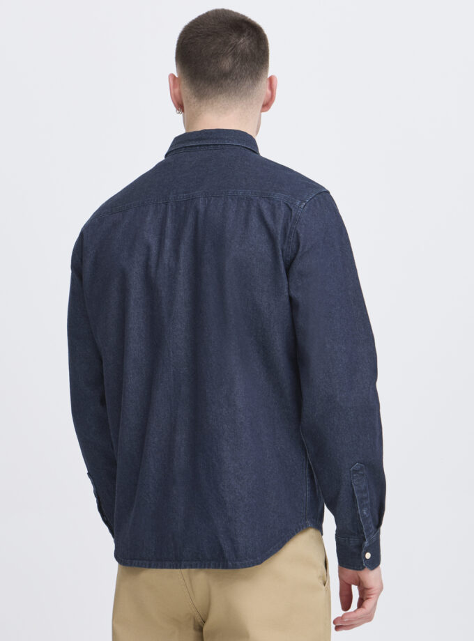 DENIM SHIRT - DARK BLUE