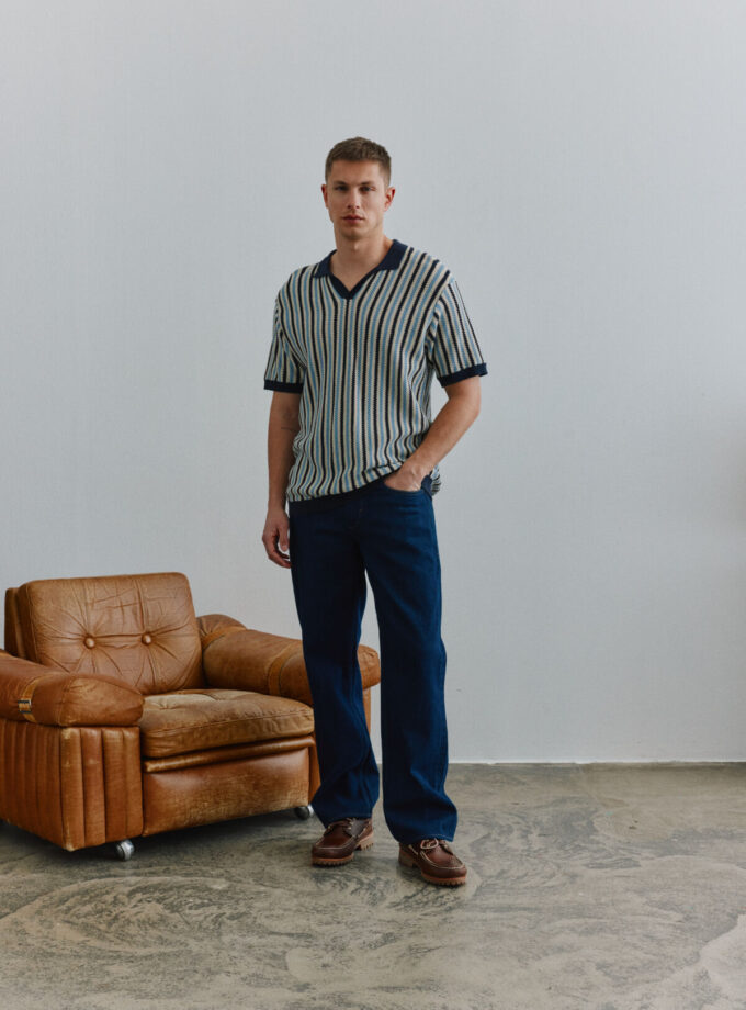 DENIM LOOSE FIT - DARK BLUE