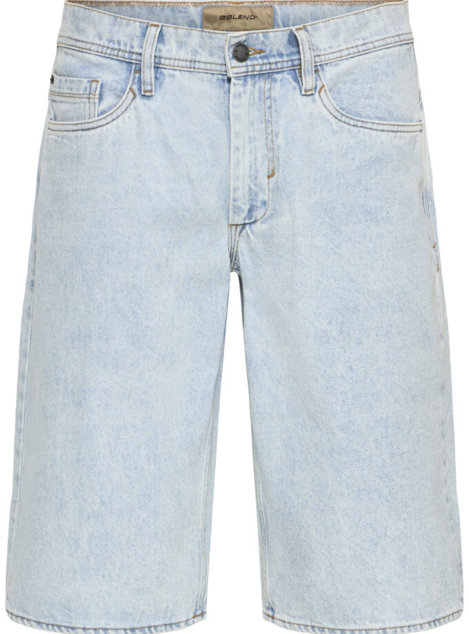 DENIM SHORTS LOOSE FIT - LIGHT BLUE