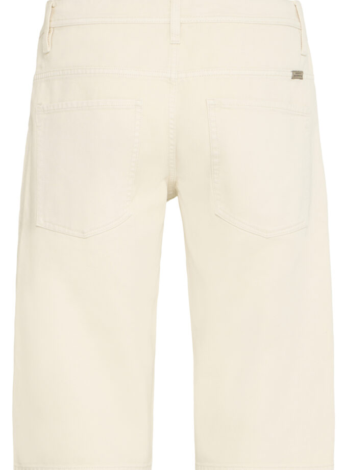 DENIM SHORTS LOOSE FIT - ECRU